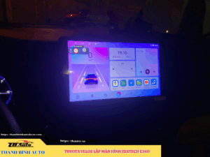 Toyota Veloz gắn màn hình Zestech E360 Thanh Bình Auto