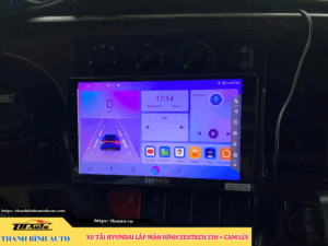 Xe tải Hyundai lên màn hình Zestech Z18 + Camera lùi 1 Xe tải Hyundai lên màn hình Zestech Z18 + Camera lùi Thanh Bình Auto