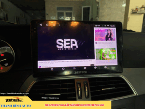 Mercedes C200 lên màn hình Zestech Z18 360 2 Mitsubishi Xpander lên màn hình Zestech ZT 2K 360 Thanh Bình Auto