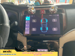 Toyota Rush lắp màn hình Zestech Z18 360 + Áp suất lốp Thanh Bình Auto