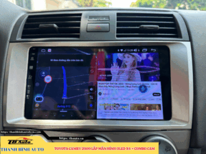 Toyota Camry 2009 lắp màn hình Oled X4 + Combo Cam 6 Toyota Camry 2009 lắp màn hình Oled X4 + Combo Cam Thanh Bình Auto
