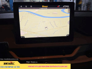 VinFast VF3 lên màn hình Zestech ZT3 Cam 360 Thanh Bình Auto