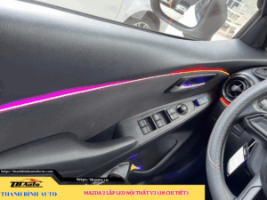 Led nội thất V3 lắp cho xe Mazda 2 Thanh Bình Auto
