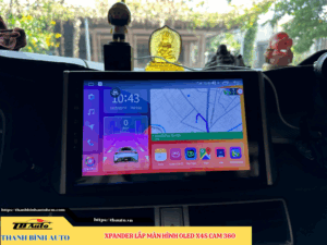 Mitsubishi Xpander lắp màn hình Oled X4S Cam 360 1 Mitsubishi Xpander lắp màn hình Oled X4S Cam 360 Thanh Bình Auto