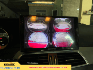 Mercedes C200 lên màn hình Zestech Z18 360 5 Mitsubishi Xpander lên màn hình Zestech ZT 2K 360 Thanh Bình Auto