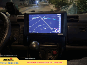 Xe tải gắn màn hình Zestech Z18 + Combo Cam Thanh Bình Auto