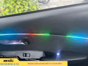 Led nội thất V3 lắp cho xe Mazda 2 Thanh Bình Auto