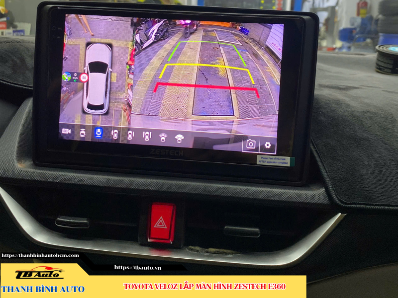 Toyota Veloz lên màn hình Zestech E360 8 Toyota Veloz lắp màn hình Zestech E360 Thanh Bình Auto