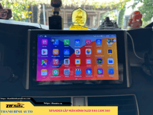 Mitsubishi Xpander lắp màn hình Oled X4S Cam 360 2 Mitsubishi Xpander lắp màn hình Oled X4S Cam 360 Thanh Bình Auto