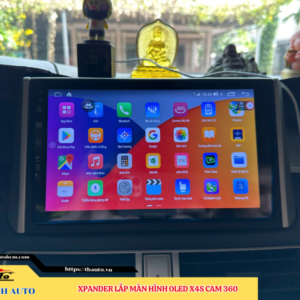 Mitsubishi Xpander lắp màn hình Oled X4S Cam 360 Thanh Bình Auto