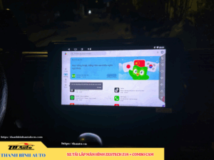 Xe tải gắn màn hình Zestech Z18 + Combo Cam Thanh Bình Auto