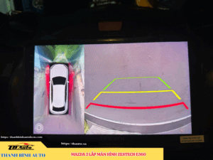 Mazda 2 lên màn hình Zestech E360 3 Mazda 2 lên màn hình Zestech E360 Thanh Bình Auto