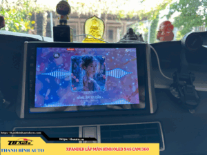 Mitsubishi Xpander lắp màn hình Oled X4S Cam 360 4 Mitsubishi Xpander lắp màn hình Oled X4S Cam 360 Thanh Bình Auto