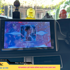 Mitsubishi Xpander lắp màn hình Oled X4S Cam 360 Thanh Bình Auto