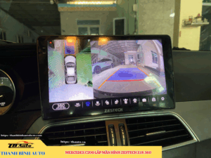 Mercedes C200 lên màn hình Zestech Z18 360 6 Mitsubishi Xpander lên màn hình Zestech ZT 2K 360 Thanh Bình Auto