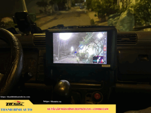 Xe tải gắn màn hình Zestech Z18 + Combo Cam Thanh Bình Auto