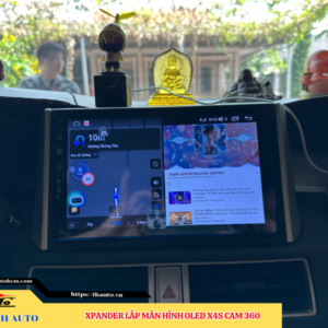 Mitsubishi Xpander lắp màn hình Oled X4S Cam 360 Thanh Bình Auto