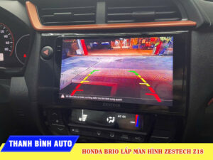 Honda Brio lên màn hình Zestech Z18 3 Honda Brio lắp màn hình Zestech Z18 Thanh Bình Auto