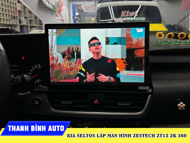 Kia Seltos lắp màn hình Zestech ZT13 2K 360 tại TPHCM 6 Kia Seltos lắp màn hình Zestech ZT13 2K 360 Thanh Bình Auto