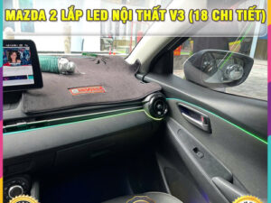 Led nội thất V3 lắp cho xe Mazda 2