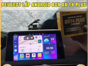 Peugeot gắn Android Box Zestech DX14 Plus Thanh Bình Auto