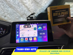 Peugeot gắn Android Box Zestech DX14 Plus 4 Peugeot gắn Android Box Zestech DX14 Plus Thanh Bình Auto
