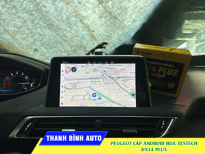 Peugeot gắn Android Box Zestech DX14 Plus 3 Peugeot gắn Android Box Zestech DX14 Plus Thanh Bình Auto