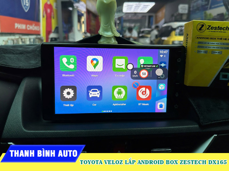 Android Box Zestech DX165 lắp cho xe Toyota Veloz Thanh Bình Auto