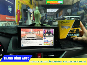Android Box Zestech DX165 lắp cho xe Toyota Veloz Thanh Bình Auto