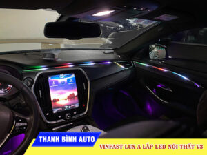 Độ led nội thất V3 cho xe VinFast Lux A Thanh Bình Auto