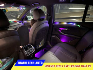Độ led nội thất V3 cho xe VinFast Lux A Thanh Bình Auto
