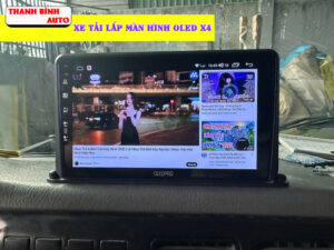 Xe tải lên màn hình Oled X4 1 Xe tải lên màn hình Oled X4 Thanh Bình Auto