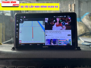 Xe tải lên màn hình Oled X4 3 Xe tải lên màn hình Oled X4 Thanh Bình Auto