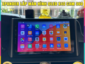 Mitsubishi Xpander lắp màn hình Oled X4S Cam 360 Thanh Bình Auto
