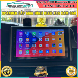 Mitsubishi Xpander lắp màn hình Oled X4S Cam 360 Thanh Bình Auto