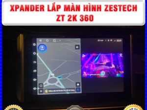 Mitsubishi Xpander lên màn hình Zestech ZT 2K 360 Thanh Bình Auto