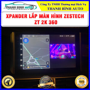 Mitsubishi Xpander lên màn hình Zestech ZT 2K 360 Thanh Bình Auto