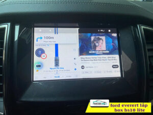 Ford Everest lắp Android Box Vietmap BS10 Lite Thanh Bình Auto