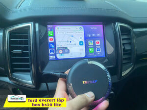 Ford Everest lắp Android Box Vietmap BS10 Lite Thanh Bình Auto