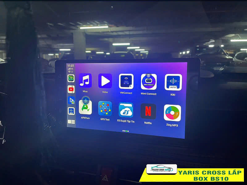 Toyota Yaris Cross gắn Android Box Vietmap BS10 Thanh Bình Auto