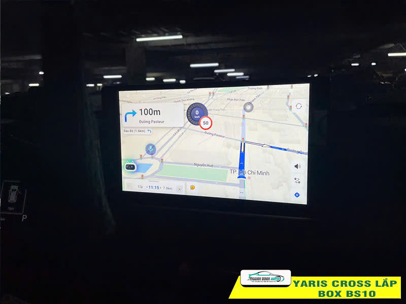 Toyota Yaris Cross gắn Android Box Vietmap BS10 Thanh Bình Auto