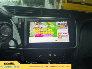 Honda City 2019 - 2024 lắp màn hình Zestech Z18 360 Thanh Bình Auto