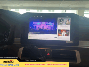 Mitsubishi Xpander 2024 lên màn hình Zestech Z18 Thanh Bình Auto