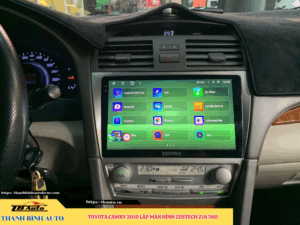 Toyota Camry 2010 - 2018 lên màn hình Zestech Z18 360 Thanh Bình Auto