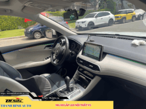 MG HS gắn Led nội thất V5 Thanh Bình Auto