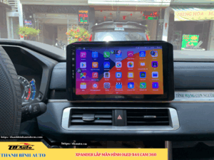 Mitsubishi Xpander gắn màn hình Oled X4S Cam 360 2 Mitsubishi Xpander gắn màn hình Oled X4S Cam 360 Thanh Bình Auto