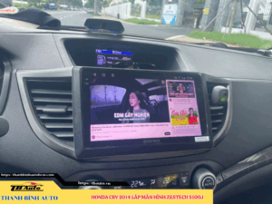 Honda CRV 2014 - 2019 lên màn hình Zestech S100J 2 Honda CRV 2014 - 2019 lên màn hình Zestech S100J Thanh Bình Auto