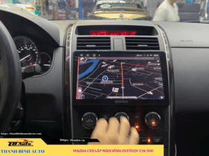 Mazda CX9 lên màn hình Zestech Z18 360 Thanh Bình Auto