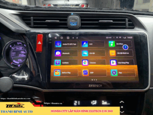 Honda City lên màn hình Zestech Z18 360 2 Honda City lên màn hình Zestech Z18 360 Thanh Bình Auto