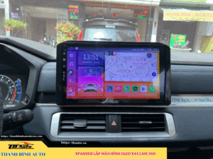 Mitsubishi Xpander gắn màn hình Oled X4S Cam 360 1 Mitsubishi Xpander gắn màn hình Oled X4S Cam 360 Thanh Bình Auto